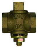 A.Y. McDonald Bronze FNPT Lever Handle Plug Valve 