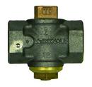 1 in. Cast Iron 175 psig FNPT Gear Operator Plug Valve