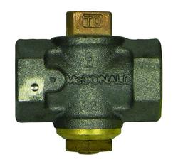 1-1/2 in. Cast Iron 175 psig FNPT Gear Operator Plug Valve