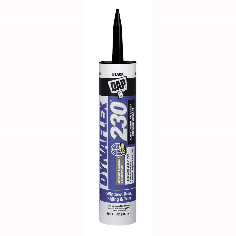 DAP Black Elastomeric Caulk in Black 