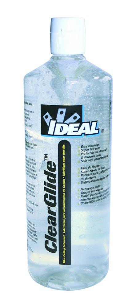 Ideal Industries Clear Squeeze Bottle Clearglide Wire Pulling Lubricant 