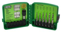 6-Piece Quick Change Tapping Drill and Tap Set