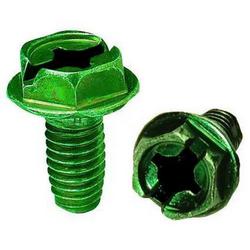 50-Piece Clamshell Grade Screw in Green