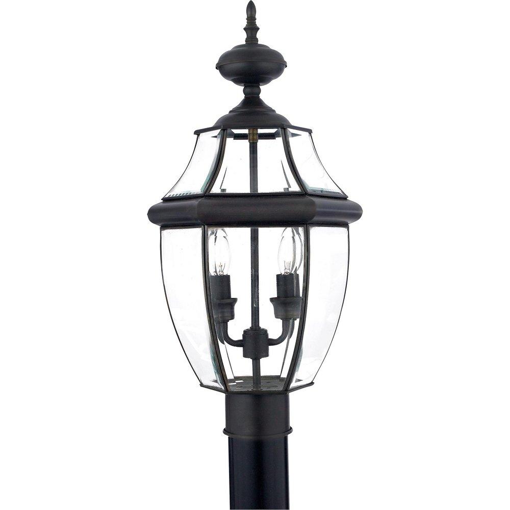 Quoizel Medici Bronze 21 x 11 in. 2-Light Post Lantern 