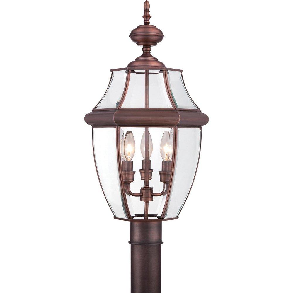 AGCO 3 60 Watts Candelabra Post Lantern 