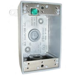 3 in. Outlet 3/4 in. Deep Single Gang Lug