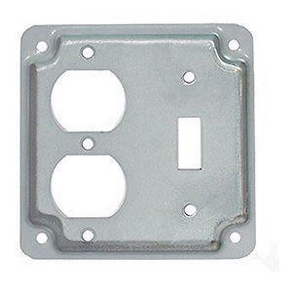Mulberry Metal Products Toggle Duplex Receptacle Cover 