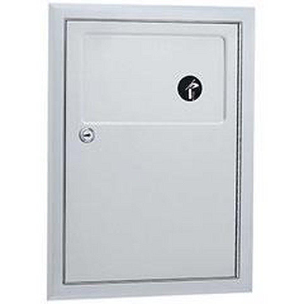 Bobrick Satin Stainless Steel Sanitary Napkin Dispenser 