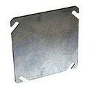 4 in. Square Flat Blank Steel Cover