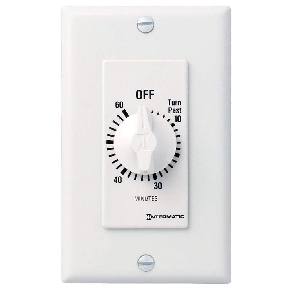 Intermatic White 60 Minute Dcor Timer with Hold 