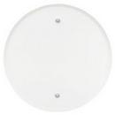 Mulberry Metal Products White Steel Electrical Box Cover 