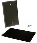 Mulberry Metal Products Grey 2-Gang Blank Cover Whirlpool in Grey 