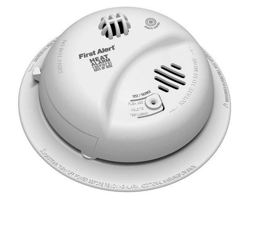 BRK Electronics AC/DC Heater Alarm with 9V Battery 