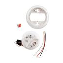 BRK Electronics White AC/DC Heater Alarm with 9V Battery 