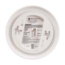 BRK Electronics White AC/DC Heater Alarm with 9V Battery 