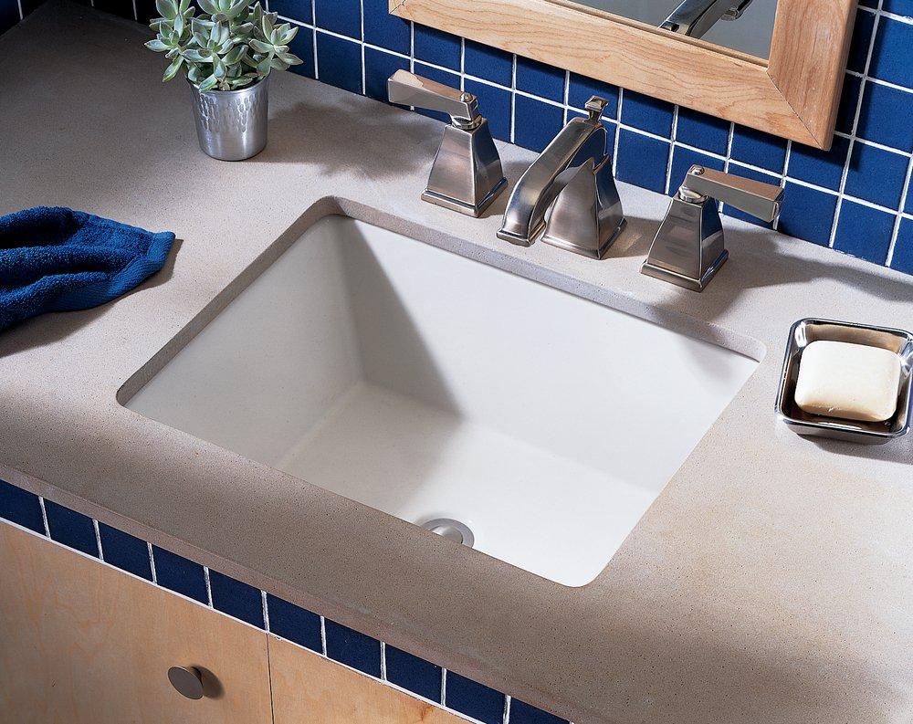 American Standard White Undermount Bathroom Sink 