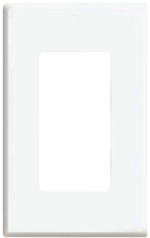 LEVITON White Wallplate (Less Screw) 