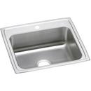 22 x 19-1/2 in. 1 Hole Stainless Steel Single Bowl Drop-in Kitchen Sink in Brushed Satin