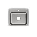 Elkay Brushed Satin 22 x 19-1/2 in. Stainless Steel Single Bowl Drop-in Kitchen Sink in Brushed Satin 