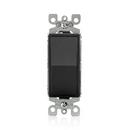 LEVITON Black Rocker Switch 