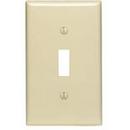 1-Gang Standard Size Toggle Device Switch Wall Plate in Ivory