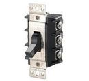 LEVITON Black 3-Pole Toggle Switch 