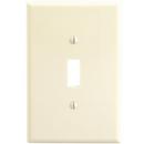 1 Gang Thermoset Plastic Wall Plate in Ivory