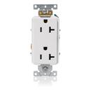 20A 125V Duplex Receptacle in White