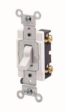 LEVITON White Sided Wired Toggle Switch 