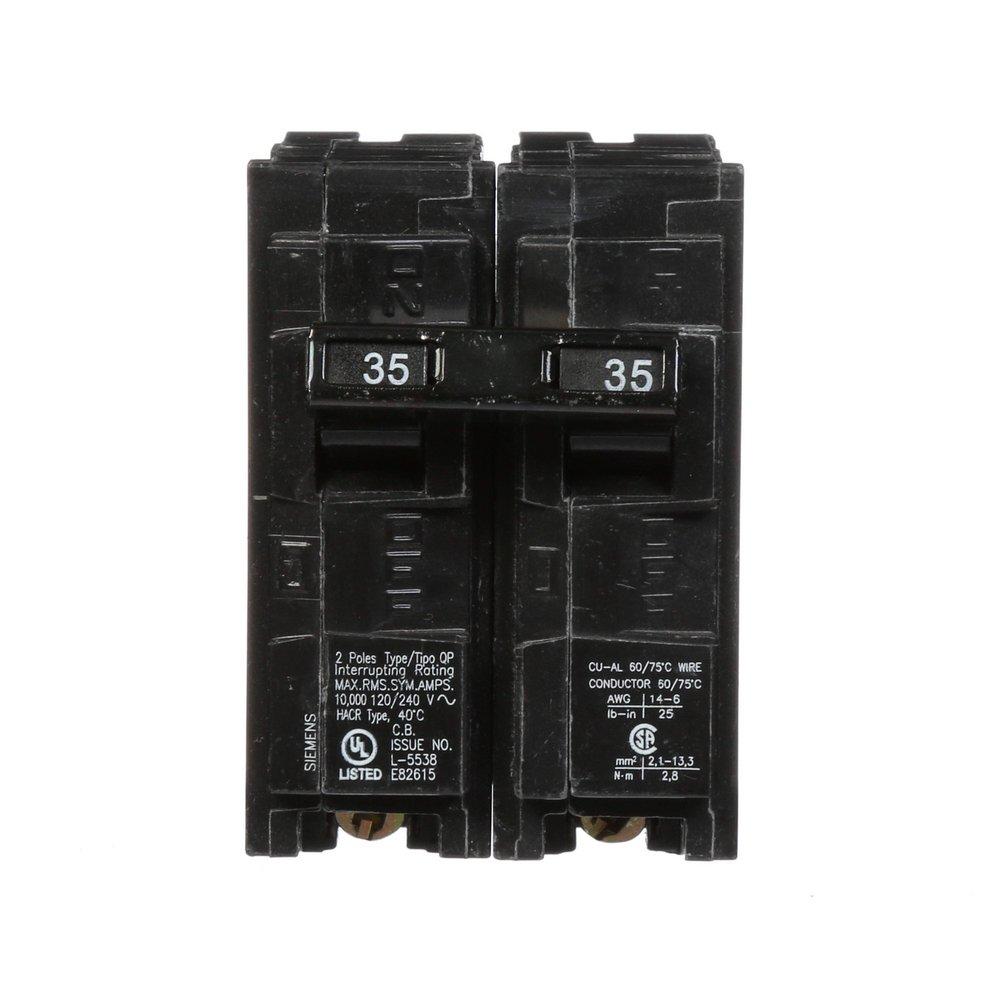 Siemens Energy & Automation 120/240V Circuit Breaker 