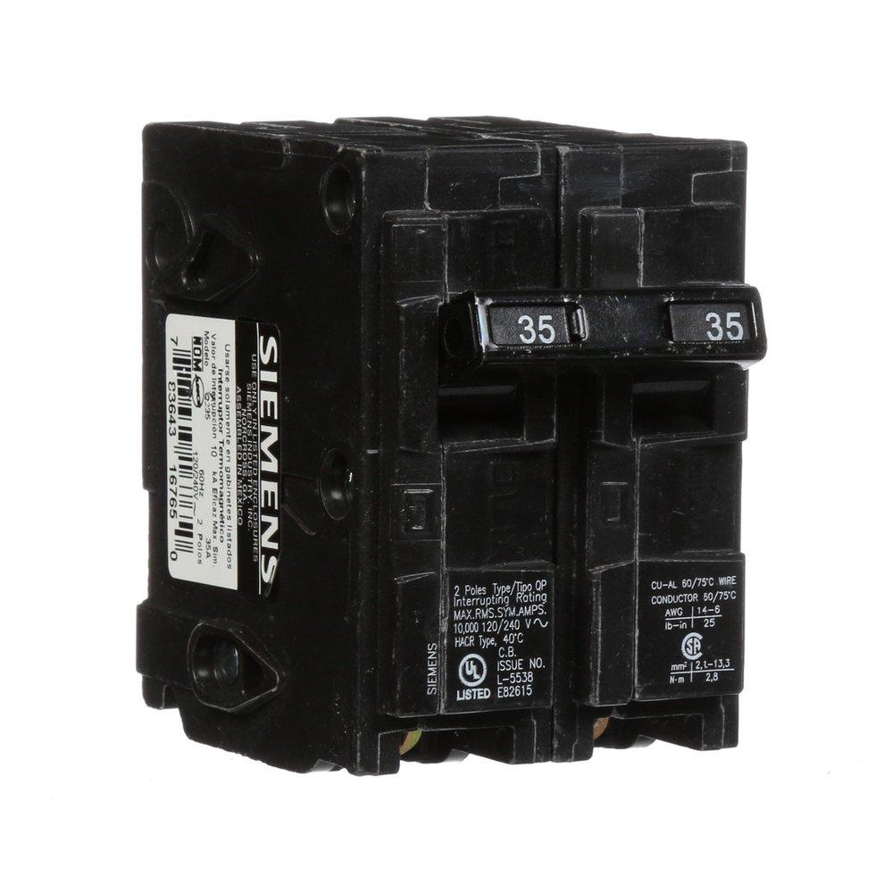 Siemens Energy & Automation 120/240V Circuit Breaker 