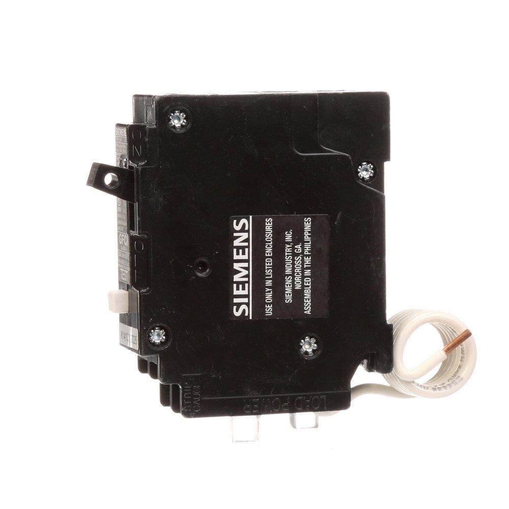 Siemens Energy & Automation 120 V 1-Pole Ground Fault Interrupter Circuit Breaker 
