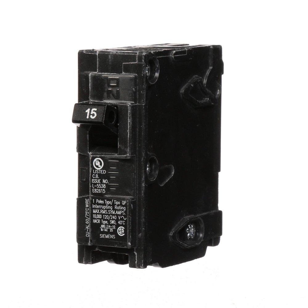 Siemens Energy & Automation 120 V 1-Pole Plug Inch Breaker 