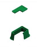 12 in. Rectangle Electric Enclosure in Green