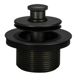 Brass Push-Pull Drain in Oil Rubbed Bronze