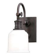 100 W 8-3/4 in. 1-Light Medium Wall Sconce in Polished Chrome