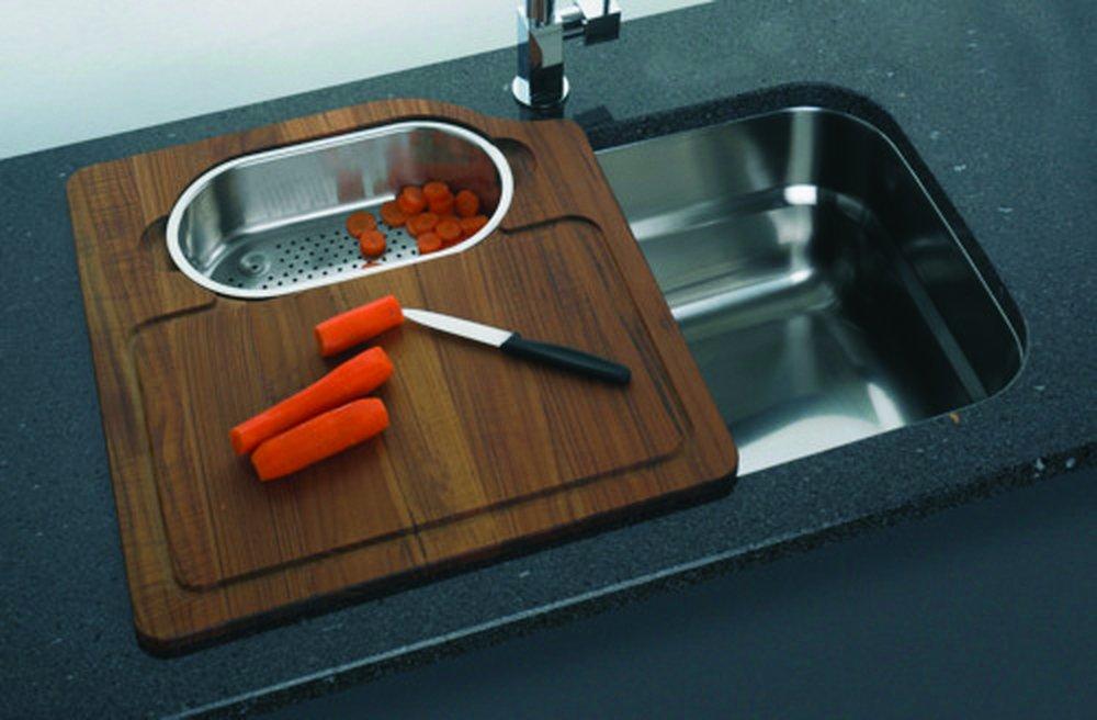 Franke Stainless Steel 30-11/16 x 20-1/16 in. No Hole Single Bowl Undermount Kitchen Sink 