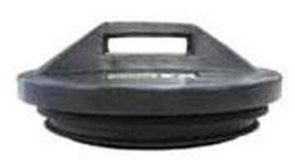 ADS&reg; Black Snap Corrugated Solid Internal HDPE End Plug 