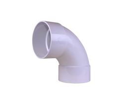 8 in. Hub SDR 35 PVC Solvent Weld Long Turn Sewer 90 Degree Elbow