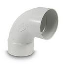 Multi-Fittings Corporation Hub SDR 35 PVC Solvent Weld Long Turn Sewer 90 Degree Elbow 