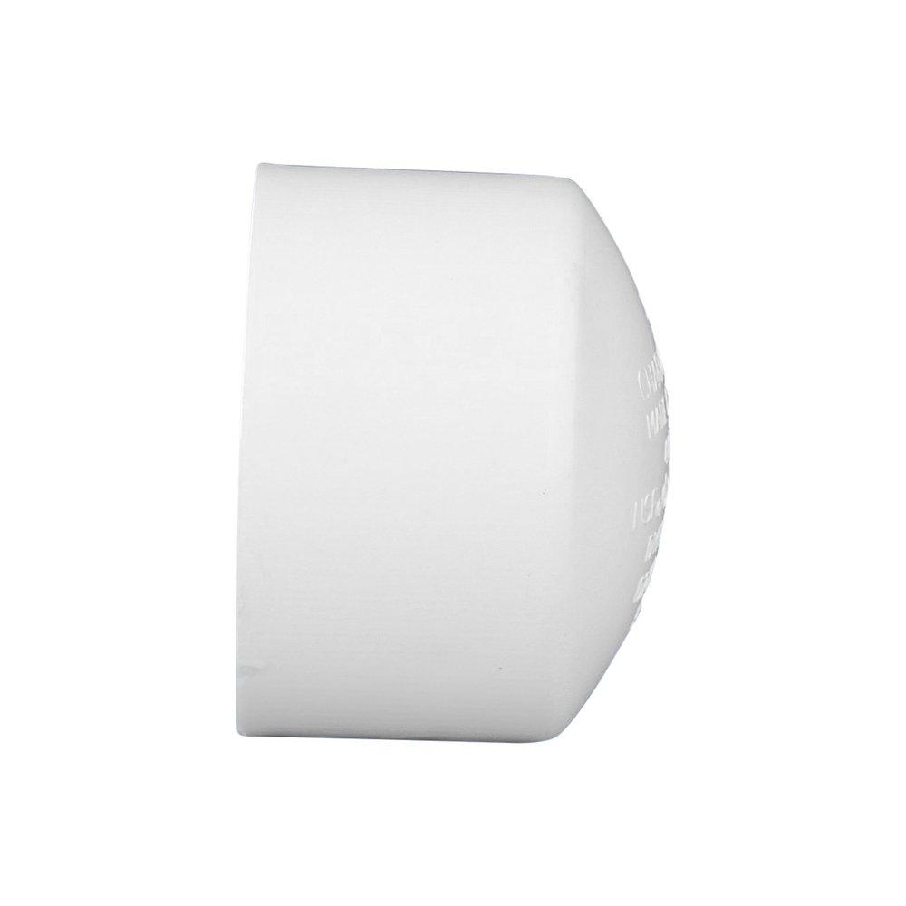 White PVC DWV Cap 