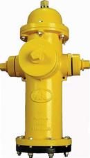 American Flow Control Yellow Yellow Mechanical Joint Assembled Fire Hydrant 