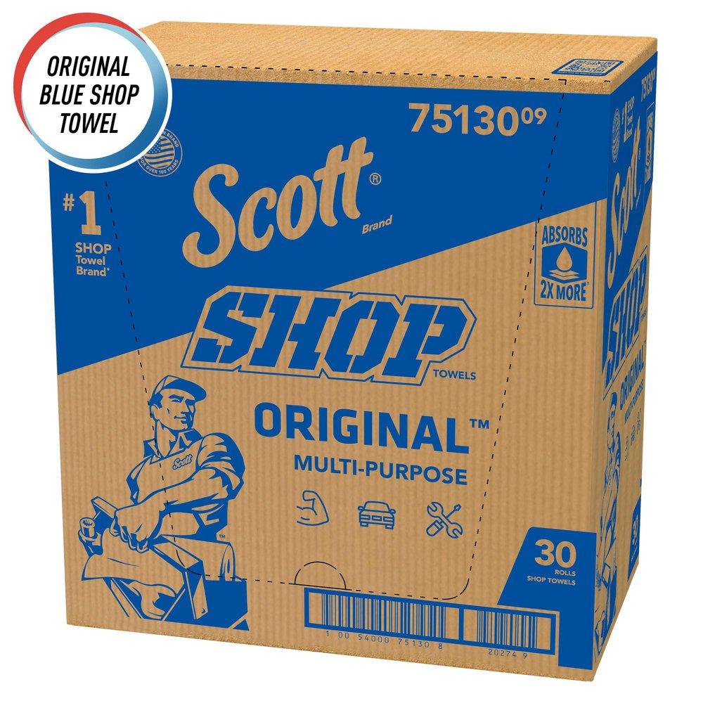 Kimberly Clark Blue 11 in. Shop Towel (55 Sheets) 