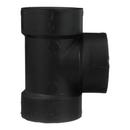 Black ABS DWV Vent Tee 