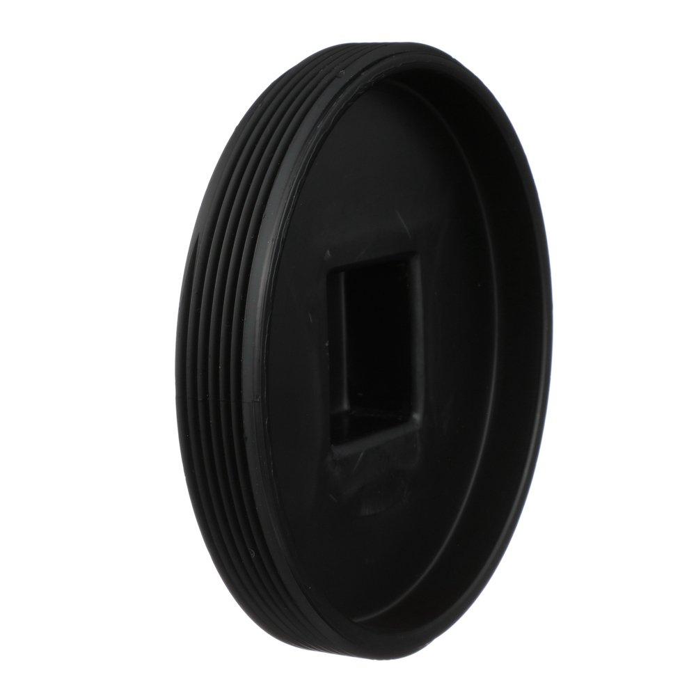 Black ABS DWV Cleanout Plug 