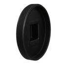 Black ABS DWV Cleanout Plug 