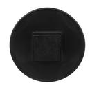 Black ABS DWV Cleanout Plug 