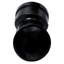 Black Spigot x Hub Extra Heavy Cast Iron 1/8 Degree Bend 