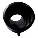 Black Spigot x Hub Extra Heavy Cast Iron 1/8 Degree Bend 