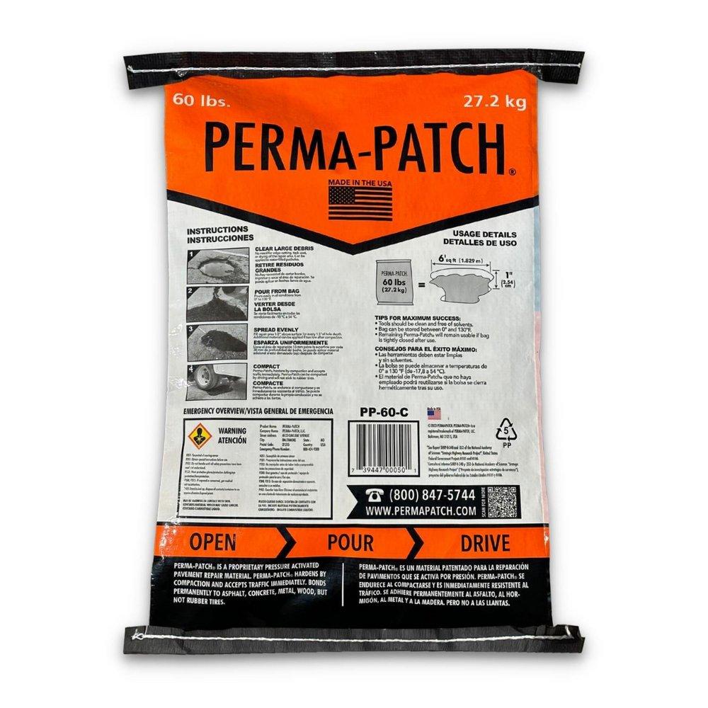 Perma-Patch Black Asphalt Cold Patch in Black 